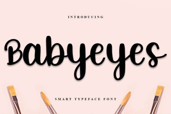 Babyeyes: A Sweet Handwritten Font for Makers and Creative Sellers