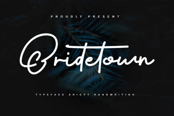Bridetown: A Sweet Handwritten Font for Web Design and Digital Branding