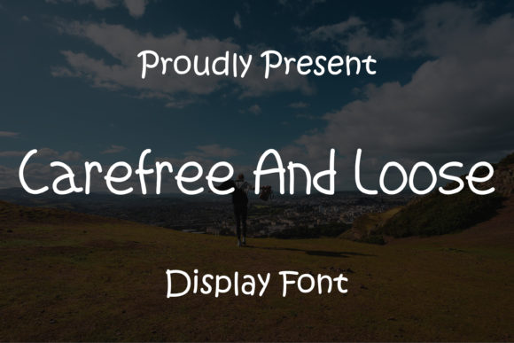 Carefree and Loose Font: A Handwritten Touch for Real Business Branding