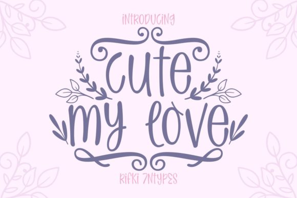 Cute My Love: A Handwritten Font That Brings Warmth to Editorial Design
