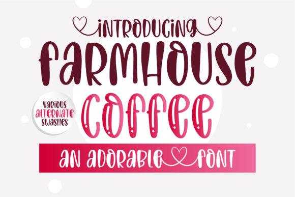 Farmhous Coffee: A Free Script Handwritten Font for Creative Designs