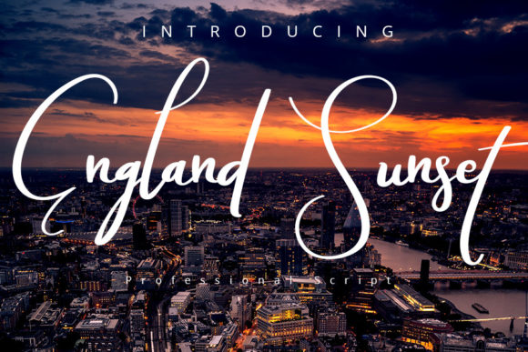 How England Sunset Font Transformed My Small Business Branding