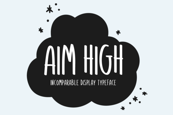 How I Used the Aim High Handwritten Font to Bring a Local Café’s Brand to Life