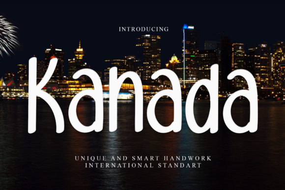 Kanada: A Sweet Handwritten Font for Versatile Branding