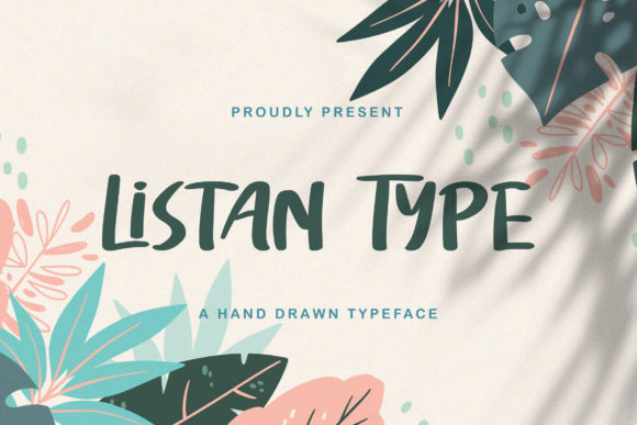 Listan Type: A Charming Handwritten Font for Creative Projects
