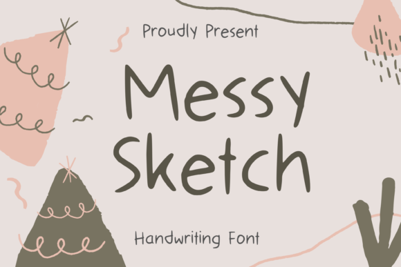 Messy Sketch Font: A Handwritten Touch for Web Design and Digital Branding