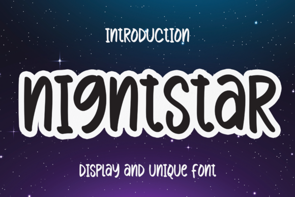 Nightstar: A Sweet Handwritten Font for Business Branding