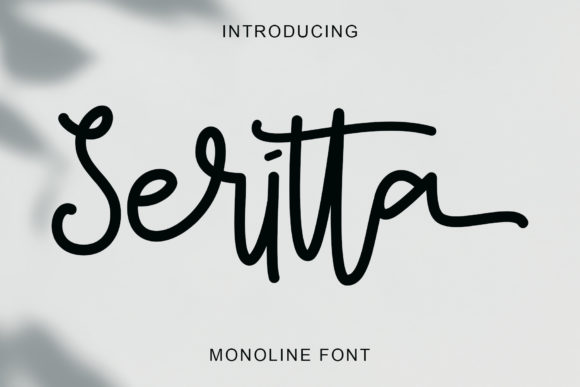 Seritta: A Sweet Handwritten Font for Crafters and Small Business Owners