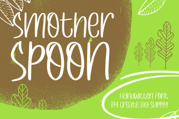 Smother Spoon: A Sweet Handwritten Font for Branding That Stands Out