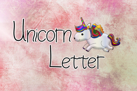 Unicorn Letter: A Cute Handwritten Font for Crafty Makers and Creative Sellers