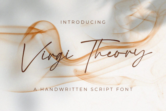 Virgi Theory: A Delicate Script Handwritten Font for Elegant Design