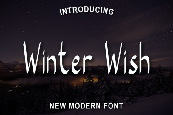 Winter Wish: A Sweet Handwritten Font for Crafters and Makers